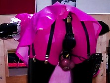 Estim Self Bondage Stocks Sissy Maid