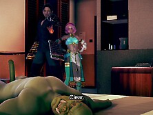 Female knight lose to monster ork - episode. 12