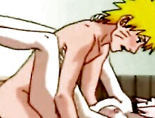 Jiraiya x Tsunade ~ Naruto x Sakura,  Shizune - Hentai Uncensored Porn Cartoon