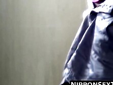 Japanese girls nabbed by lusty peeper urinating out in open