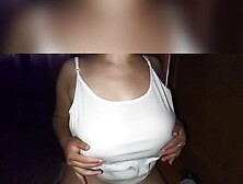 Katty Melodie Milk: hermosa hispanic juega con sus grandes tetas