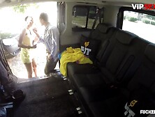 FUCKEDINTRAFFIC - CAROL MARF LARGE BOOTY BLACK CZECH BITCH HARDCORE CAR BANG - VIPSEXVAULT