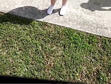 Nerdy white cutie take a biggest ebony cock