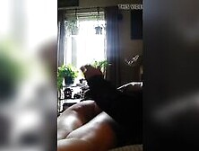 Flabby old woman spanked