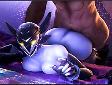 Bald Ass Pussy Ashe Gets Anal Fucked,  Thicc Fat Ass Vyse Is Fucked From Behind,  Mascara Tracer Sucks Cock