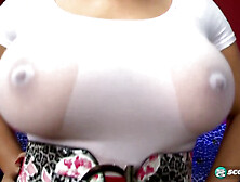 Nancy Navarro Jiggles Her Big Tits