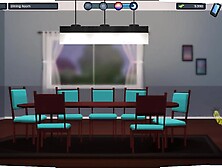 (P7) Summertime Saga – Ebony Dress Stud!