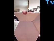 Taya Miller Breasts Scene in Taya Miller Sexy Black Cat Cosplay (Jenna Grace)