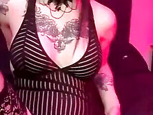 Gothic Tranny Masturbation Solo Show Cam