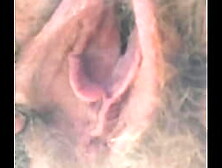 Granny no panties upskirt