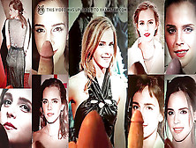 Emma Watson - Compilation Of My Jizz Tributes X18 4K