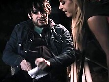 Blonde trailer park MILF got fucked rough outdoors