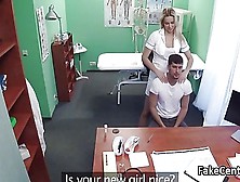 Muscular Dude Fucking Hot Nurse In Hospital