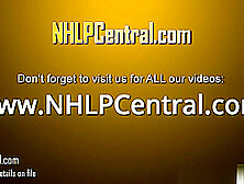 Brunette strips off retro lingerie and wanks in heels nylons