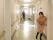 B3E3003- An Office Lady Who Was Smeared With An Aphrodisiac By A Molester Is Running Away While Squirting Naked.