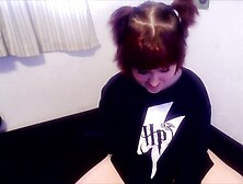 Pale Emo Lady Describes Kinky Fantasies