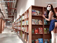 Teaser - Risky Flashing my Vagina & Small Melons in a Gorgeous Bookstore ????