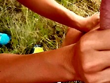Dispersi in montagna scopano in un sentiero nascosto - LustTaste