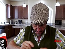 Old Dude Asks His Step Grandson For Aid Pleasuring His GILF WIFE (POV)