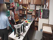 Naiomi Mae shoplifts and fucks for freedom