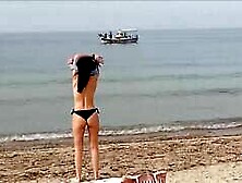 Fishermen Flash Milf: Daring Public Pussy Voyeurism