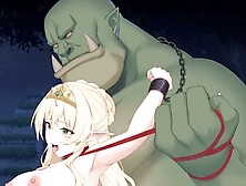 Anime Threesome Featuring Intense Orgasms And A Monster Cock