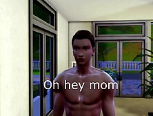 Stepmom and son masturbate for every other