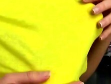 UNPRETENTIOUSLY DIRTY! Spontaneous Orgasms Guaranteed When Wearing the Insane Fake Boobs!