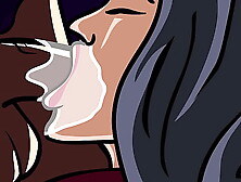 Sweet Succubus Marica Hase swallows the life-force out of horny studs