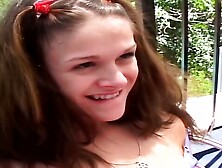 Petite Slut Shaking While Double Fucking Brutal