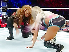 Wwe Alexa Bliss Cute Ass Vs.  Nia Jax Backlash 05-06-2018