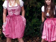 It's Oktoberfest! Brew Maidens Peeing