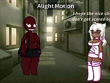 a slutty symbiote has fun with Yami where she gets a blowjob~