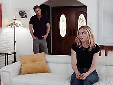 Cheating girlfriend Athena Faris gets fucked in the middle of the night