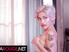 Well-made Role Play Action With Emma Rouge