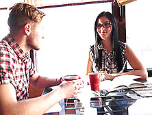 Edward & Alla in Hookup With Sex And A Facial - CasualTeenSex