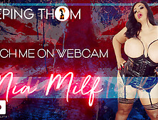 Mia MILF - Watch Me On Webcam; Huge Tits BBW Solo