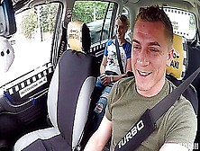 Czech Babe,  Sex In The Taxi