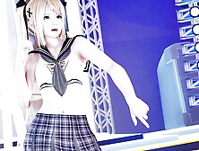 MMD Giga - CH4NGE Petite Teen Marie Rose Sexy Hot Dance Uncensored Hentai