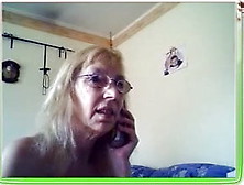 German Grandma Fuck Herself On Camera