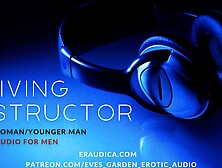 Driving Instructor - Erotic Audio For Men By Eve's Garden Audio