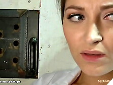 Psycho patient bound and sexed nurse