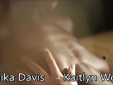 CELEBRITY Tenika Davis,  Kaitlyn Wong LESBO snatch lick,  Terra Vnesa ROD RIDING celebrities sex HD