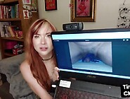 SPH solo femdom humiliates small cocks