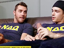 Good Looking College Buds Are Enjoying In Some Gay Action