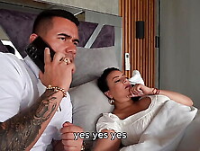 Lucky doctor mounts a tasty MILF regardless of her man's presence part one - ANTONELLA BLAKE