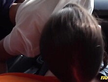 Tattooed Darkhaired Babe Sanny Luke Fucks For Licence