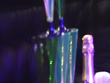 sex striptease party in the club