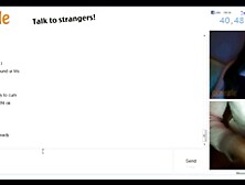 omegle 95 (Big busty girl watches me cum)