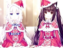 Catgirls Creampie Sex Games: Nekopara 4